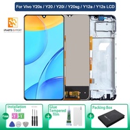 IPARTSEXPERT 6.51" Original LCD For Vivo Y20s / Y20 / Y20i / Y20sg / Y12a / Y12s LCD Display Touch Screen with Frame and Full Panel Digitizer Assembly Replacement Part For Vivo v2026【Exclusively Customized Package】