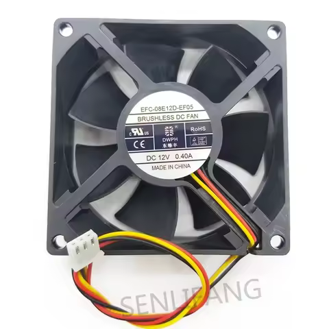 Original EFC-08E12D-EF05 8025 Server Cooling Fan