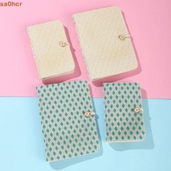 SA0HCR Mini Budget Binder Cover, INS Creative Loose-leaf Book Cover, Practical A5/A6 DIY 3D Notebook