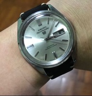 絕版古董60年代Seiko Sportsmatic (6619-9010) 星期日曆自動機𢬿不銹鋼錶，原裝日本制造，21石6619精工自動機芯，39mm大裝 膠鏡 已抹油 送靚皮帶 $1380