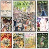 The-New-Yorker Magazin Poster Print A5 A4 A3 A2 Wall Art Decor For Room Office Gift For Fans RK48