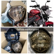 Fz150i lampu depan hitam gelap atau cerah s💯
