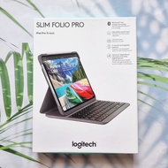 โลจิเทค เคสคีย์บอร์ด SLIM FOLIO PRO For iPad Pro 11-inch or 12.9-inch (Logitech®) keyboard case with
