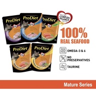 PRODIET WET CAT FOOD/OCEAN FISH,FRESH TUNA,MACKEREL,SEAFOOD PLATTER,SALMON MACKEREL,CHICKEN TUNA/ 85