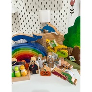 ASSORTED PRELOVED KIDSWEAR/TOYS BELOW 0.5KG