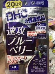 DHC速攻藍莓精華護眼丸40粒20日份