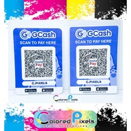 Personalized G-Cash QR Code Standee SCAN TO PAY
