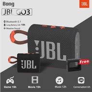 ลำโพงบลูทูธJBL Go3 ฟรีกระเป๋าลำโพง ลำโพงไร้สายแบบพกพากันน้ำ Bluetooth Speaker Go 3