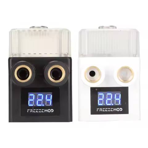 FREEZEMOD 450L/H Water Cooling Pump Tank 12V 4pin Connector 3 Meters Pump Head G1/4 Thread for PC Co