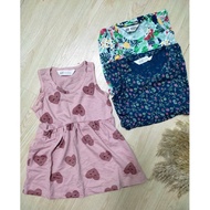 Dress H&M small cutting fit 1-6/7 tahun