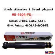 AB-4604-FS Nissan Ck11 CPB15 CW52 Hino (Penyerap Kejutan) Front Depan Shock Absorber 4604 FUTZSU