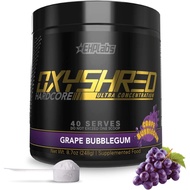 EHPlabs OxyShred Hardcore Thermogenic Pre Workout Powder for Shredding 8.7oz Preworkout Powder with 