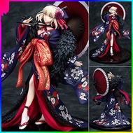 Nmomoytu Anime Kadokawa Fate FGO Saber PVC Action Figure Japanese Alter Kimono Ver. Collection Toy M