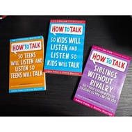 HOW TO TALK BOOKS by ADELE FABER & ELAINE MAZLISH (TRADEPAPERBACK)