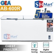 Chest Freezer Gea 500 Liter AB-600R / Freezer Box Gea AB600R (MEDAN)