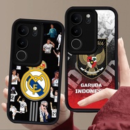 E62 fashion Football FC Casing for Black Silicone VIVO V40 V29 V29E Y81 Y300 Y100 Y29 V27E Y81s V27 