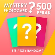 500 Silver Mystery photocard bighit family BTS / TXT!