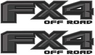 FX4 Off Road Decal Replacement Sticker F150 Bedside F Truck Super Duty F250 F350 F450 (2015-2018) (P