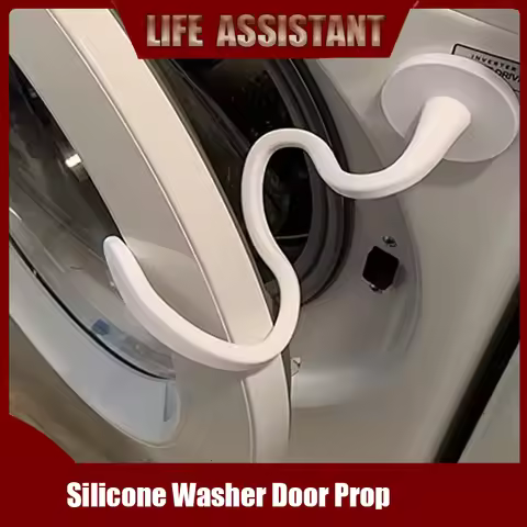Silicone Washer Door Prop Magnetic Washing Machine Door Holder Keep Washer Door Open Drying Machine 