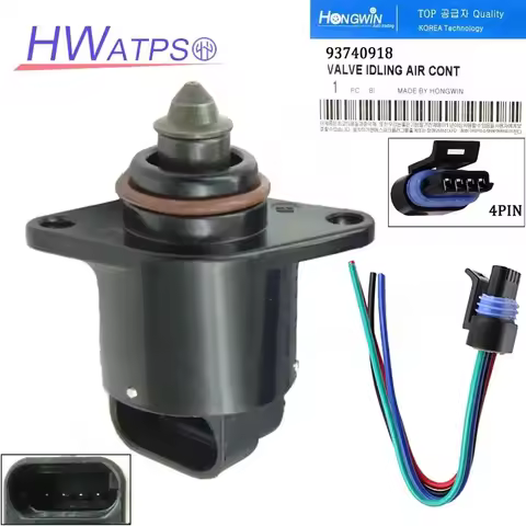 93740918 Idle Air Control Valve & Wire For Chevrolet Aveo Chevrolet Spark Matiz Daewoo Daewoo Lanos