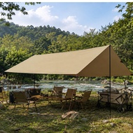 Multi-purpose 19 anchor points, Pongee fabric is waterproof, soft, wrinkle-free, compact D-Tend. Arm