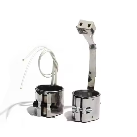 LUJINXUN Mica Band Heater Stainless Steel 25x25mm/25x30mm (IDxH) AC220V 60W/70W for Plastic Injectio