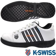 K-SWISS 06781-173 白×黑 Eadall WP 皮質休閒運動鞋【防水、防污、止滑】161K