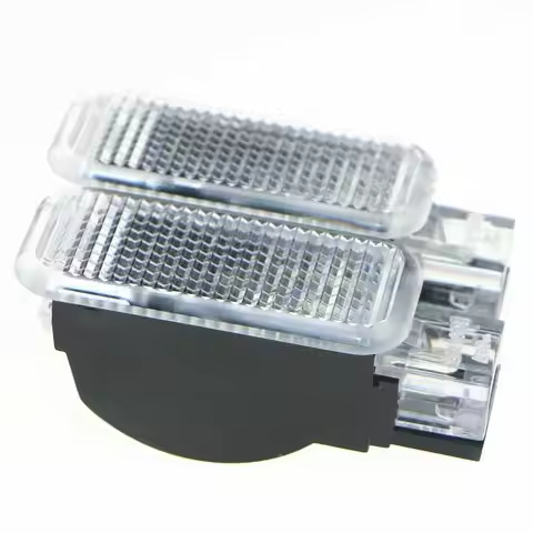 2 Pcs Interior Door Light Lamp Trunk Lllumination Lights for Audi A1 A2 A3 A4 A5 A6 A7 Q3 Q5 Q7 TT V