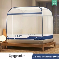 ( ĐỦ SIZE 1m6 1m8 2m 2m2)( Loại Dày 1m8x2m ) Mùng Ngủ Chụp Thông Minh - 1m8x2m Hàng Việt Nam Loại Đỉ