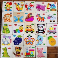 3D wooden puzzles for children