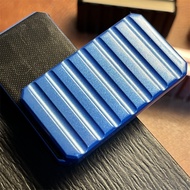 new Fashion EDC Fidget Slider Modern Metallic Adult Fidget Toy Stress Relief Relaxation Fidget Slide