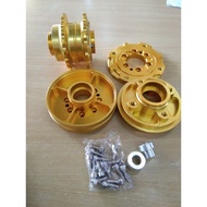 BM POWER YAMAHA Y125Z REAR HUB SPRINT TEST SET