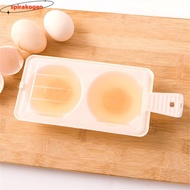 SPIRAKOGEO Eggs Chicken Microwave Food Gadget Cooking 2 Eggs Microwave Eggs DIY Draining Egg Boiler