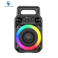 BT Speaker Stereo Sound Portable Speaker RGB Lights for Home Outdoor Adults Kids [Joytownonline888.m