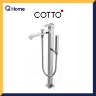 COTTO PR. ก๊อกผสมอ่างอาบน้ำตั้งพื้น รุ่น CT329AXZ44 สีโครเมียม โครเมียม