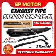 Lagenda 115 Fi SRL110 SRL115 Exhaust Standard Racing APIDO exzos ekzos YAMAHA SRL 110 Z ZR LAGENDA 1