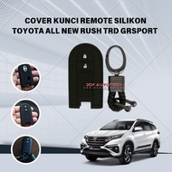 Silicone Key Cover/Remote Key Cover Toyota All New Rush 2018 TRD/GR SPORT