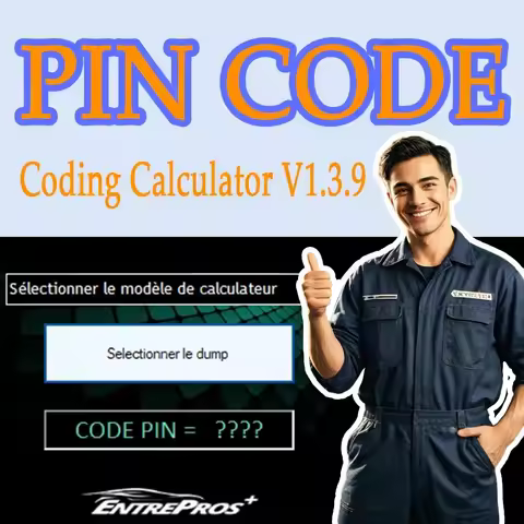 Coding calculator IMMO PIN CODE calculator V1.3.9 keygen Auto repair tools Software to decode pin co