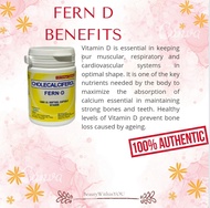 Fern D 60s Fern D120s fern activ milkca calcium energy antioxidant softgels power trio Cheapest Vitamin D Bones Vitamins Immunity