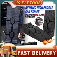 Jack stands 5-ton heavy-duty plastic car jack Heavy-duty plastic car ramp Automotive hand tools Jack