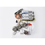 WKWilkinson WVS 60s Alnico5 SSS Single Coil Guitar Pickup with  Potentiometer Wiring Kit 1 Set