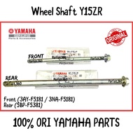 Y15 Y15ZR Front &amp; Rear Wheel Shaft Axle / Sap Roda Depan &amp; Belakang 100% HLY