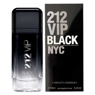 CAROLINA HERRERA 212 VIP BLACK MEN EDP 100ML - BEAUTY LANGUAGE