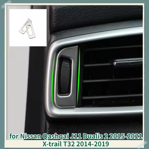 Air Vent Oulet Adjust Buttons Cover for Nissan Qashqai J11 Dualis 2 2015-2023 X-trail T32 2014-2023 