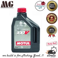 100% ORIGINAL Motul 300V Power Racing 5w30 2L FREE MILEAGE STICKER AND MOTUL STICKER