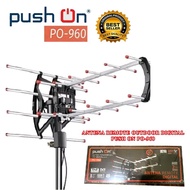 Antena TV Digital Push on PO 960 / Antena Tv Push on PO 960 /outdoor kualitas bagus Rangka kuat dan 