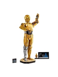 Moc 1140pcs Star Battle C-3PO Droid Figure Action Building Blocks อิฐ DIY Assembly การศึกษาของเล่นสํ