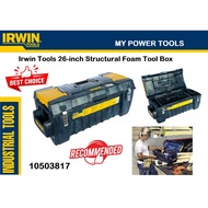 Irwin 10503817 Professional Heavy Duty Tool Box 26-inch