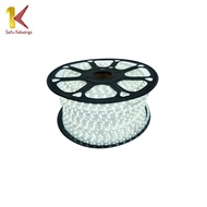 Satu Keluarga Lampu LED Strip Selang 5050 UK 10M 220V Fleksibel Waterproof C883 Lampu Neon Hias Warn
