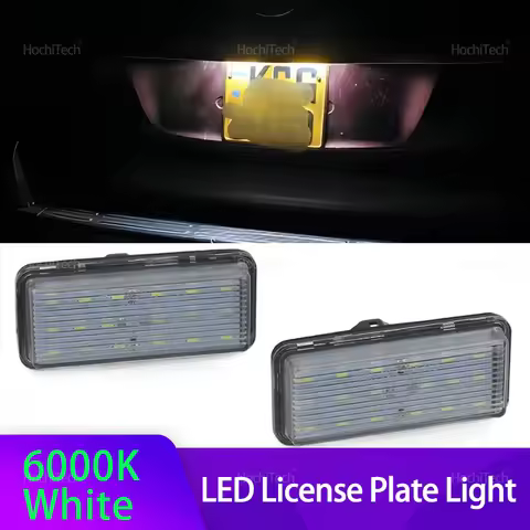 LED License Plate Light Canbus Number Lamp No Error for Toyota Land Cruiser/Prado Reiz/Mark X J100 1